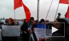 В Петербург на митинг в защиту науки приехала Ксения Собчак