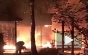 Под Киевом неизвестные сожгли дом экс-главы Нацбанка Украины