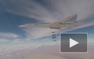 Бомбардировщики Ту-22М3 ВКС РФ нанесли авиаудар по боевикам в Сирии