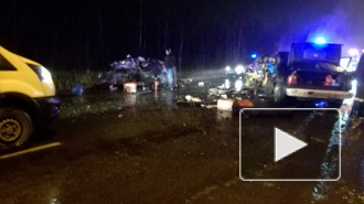 На Петрозаводском шоссе произошла смертельная авария незадолго до полуночи
