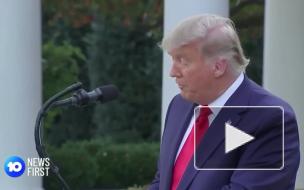 Поседевший после выборов Дональд Трамп попал на видео