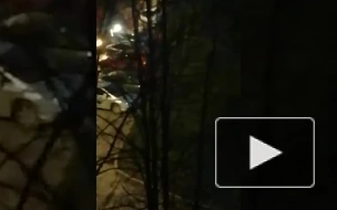 Видео: вечерняя перестрелка в Шушарах