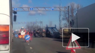 Петербуржцы возмущены ремонтом и рекордной пробкой на Московском шоссе