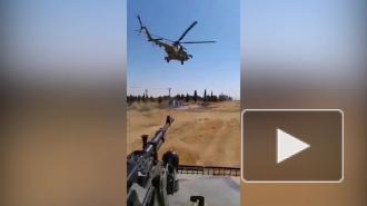 "Жесткий прессинг" военных США вертолетом РФ в Сирии попал на видео