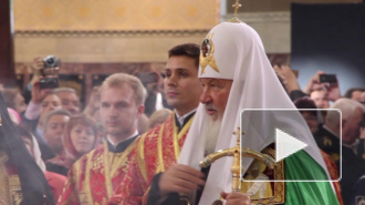 В Кронштадте патриарх Кирилл освятил 100-летний Морской собор