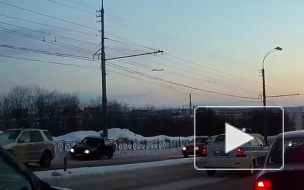 Гангстерское видео из Мурманска: полицейские устроили погоню за нарушителем