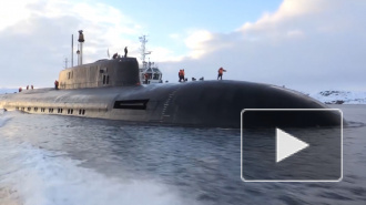 Атомная подлодка проекта "Ясень-М" "Новосибирск" спущена на воду в Северодвинске