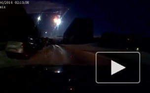 В ночь с 18 на 19 апреля над Мурманском пролетел метеорит