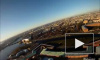 Новое видео не оставило сомнений в прыжке со шпиля Петропавловки в Петербурге