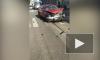 Видео: на Свечном переулке произошло массовое ДТП