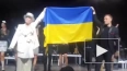 Певица Вайкуле выступила на концерте в Литве с флагом ...